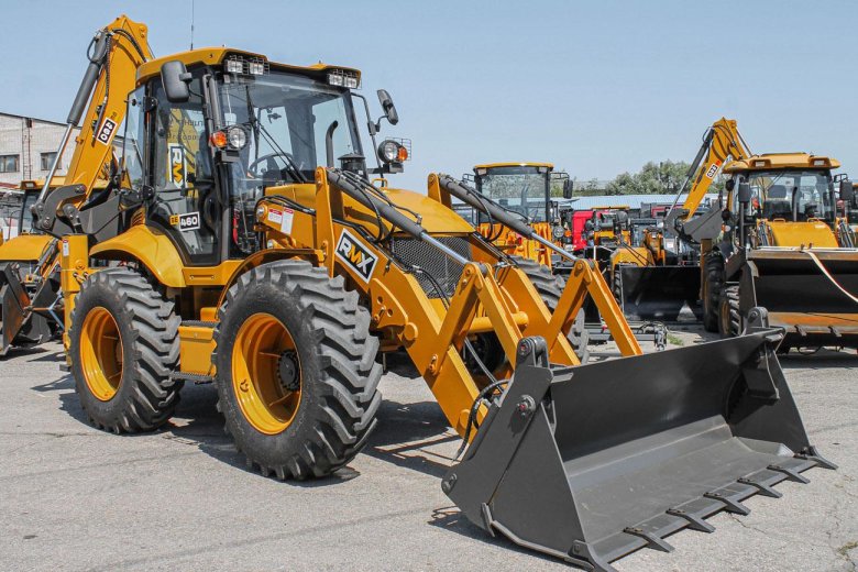 RUNMAX экскаватор погрузчик