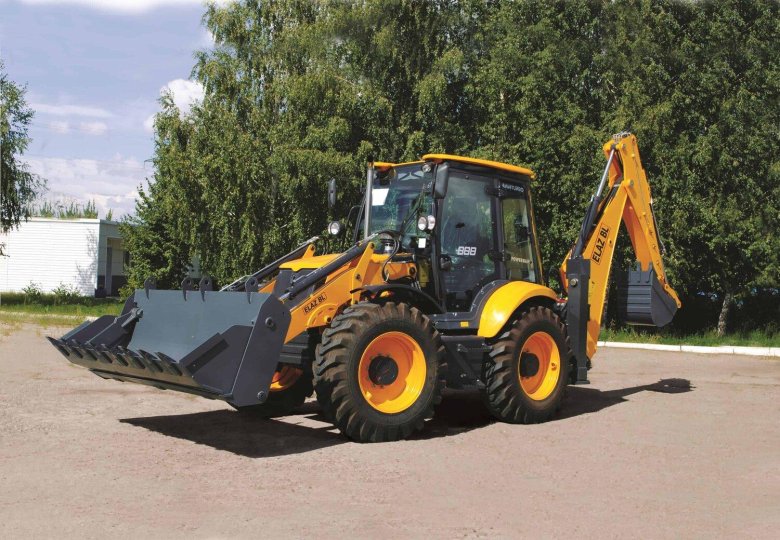 Экскаватор-погрузчик Elaz-BL 888