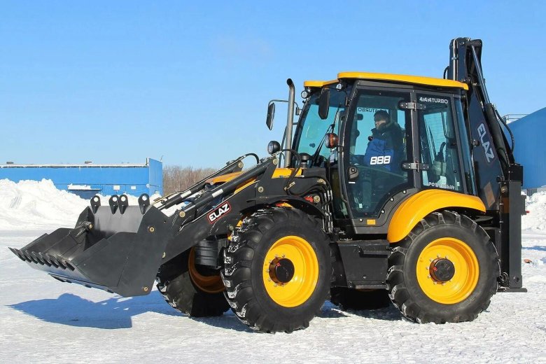 Экскаватор погрузчик cukurova 888