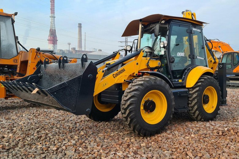Экскаватор-погрузчик Cukurova 888