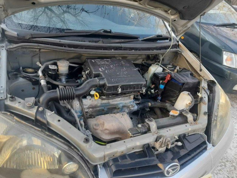 Toyota vitz 2001 двигатель 1.0