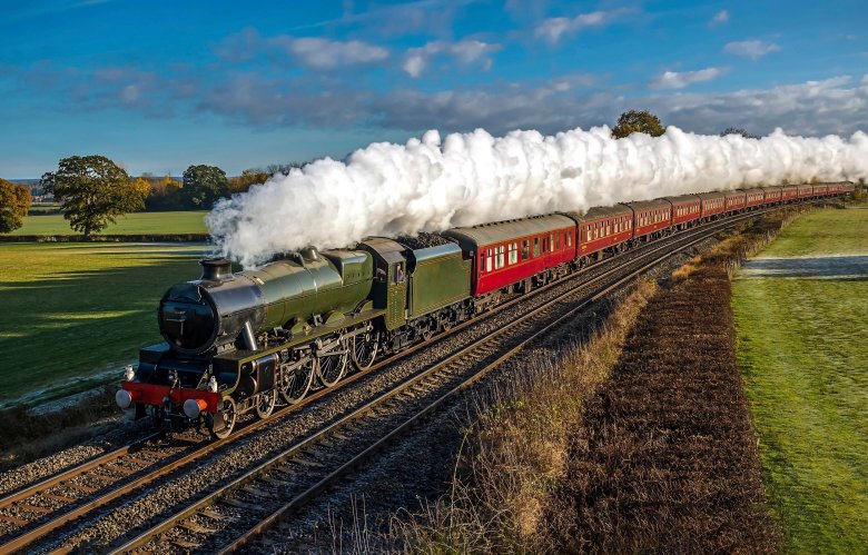 Фотообои поезд