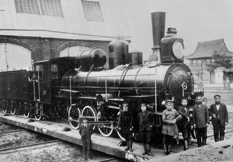 Паровоз 1910 Российская Империя