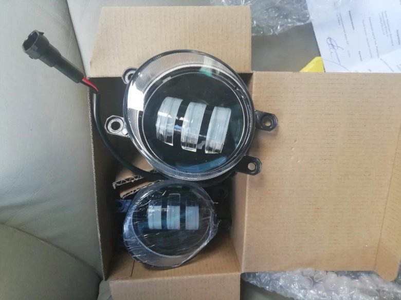 Диодные ПТФ Камри 50