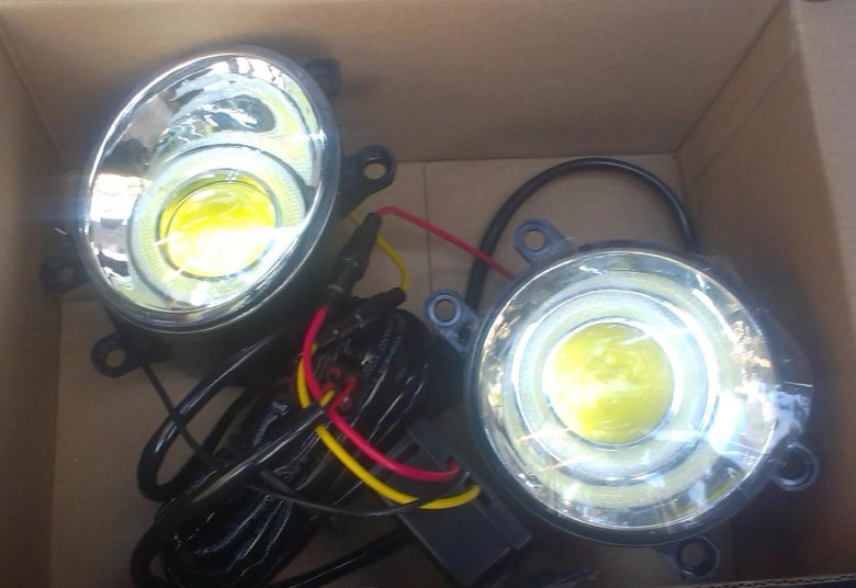 Диодные ПТФ Камри 40