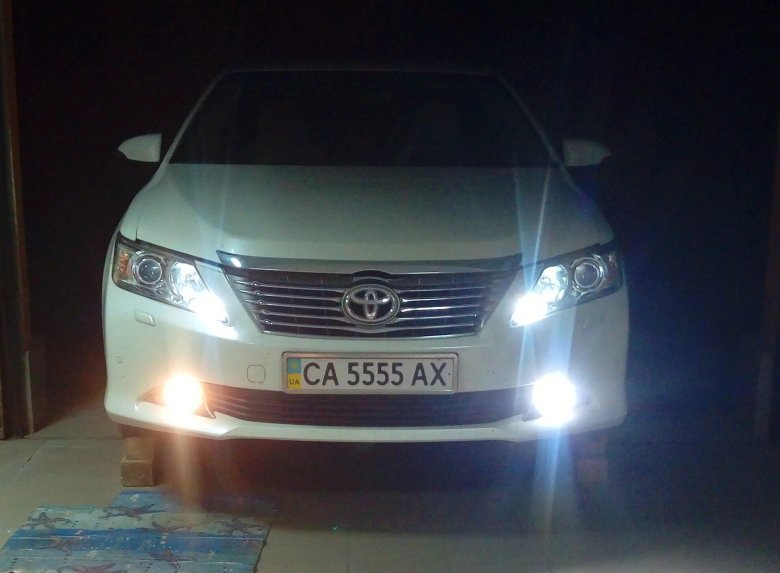 Camry 2012 галоген