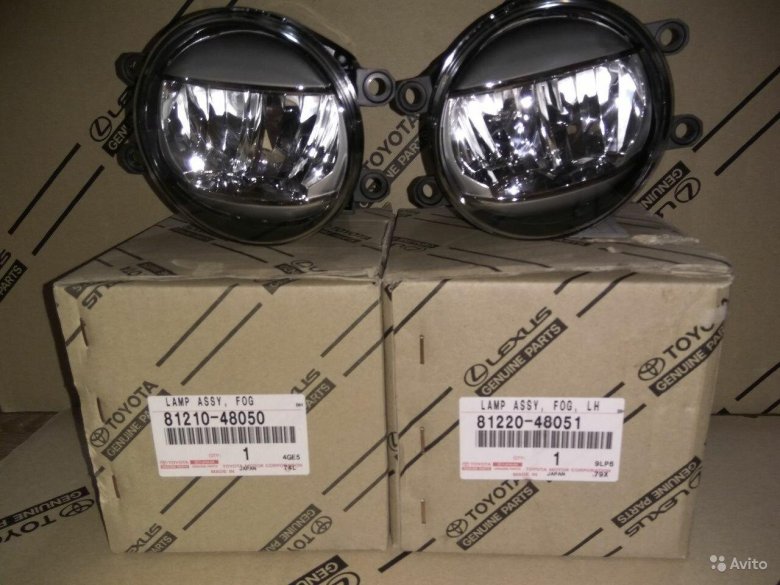 Противотуманные фары Тойота Камри 55
