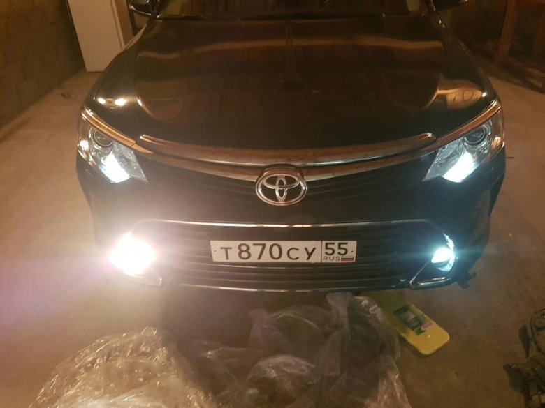 ПТФ Камри 55 led
