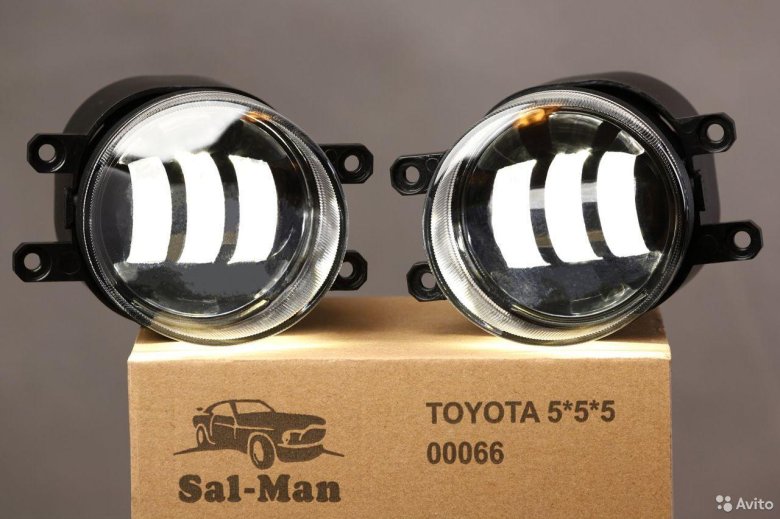 Противотуманные фары led toyota lexus