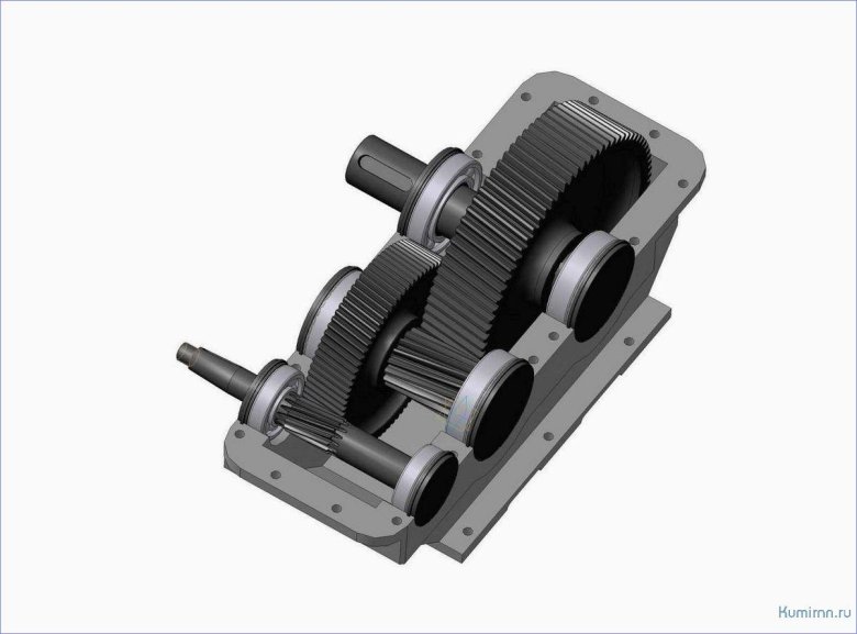 Редуктор цилиндрический РМ-500