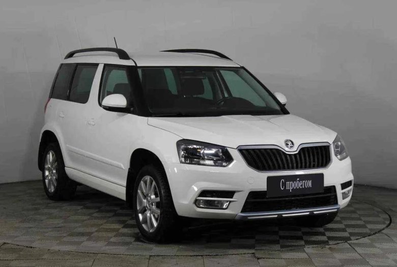 Шкода етти белая