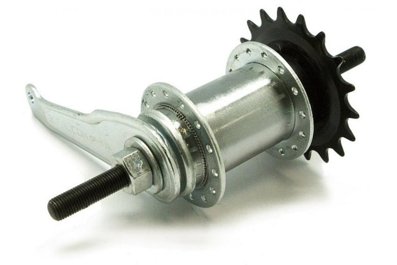 Втулка заднего колеса педальным с тормозом для велосипеда форвард