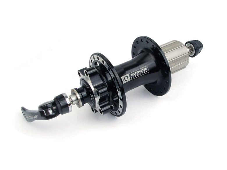 Author втулка задняя диск h04d Black