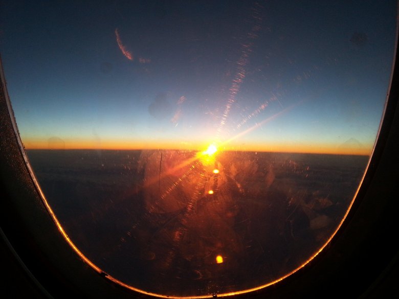 Вид из иллюминатора