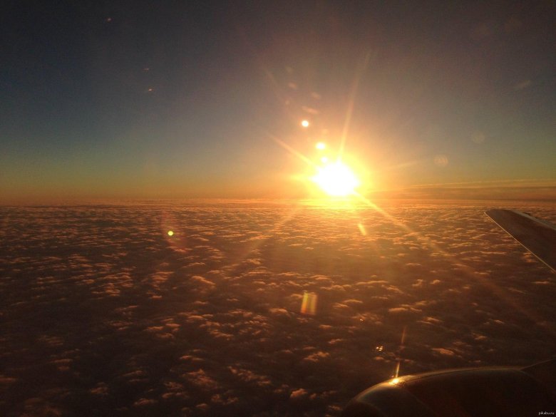 Солнце вид из космоса