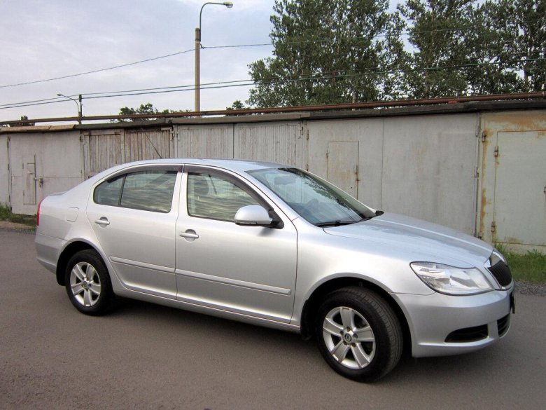 Шкода октавия 2011 серебристая