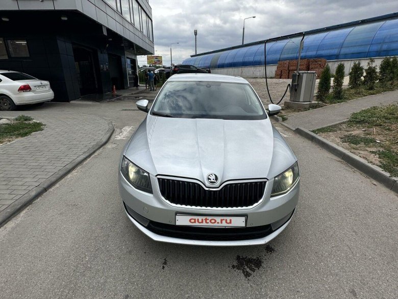 Шкода серебристая