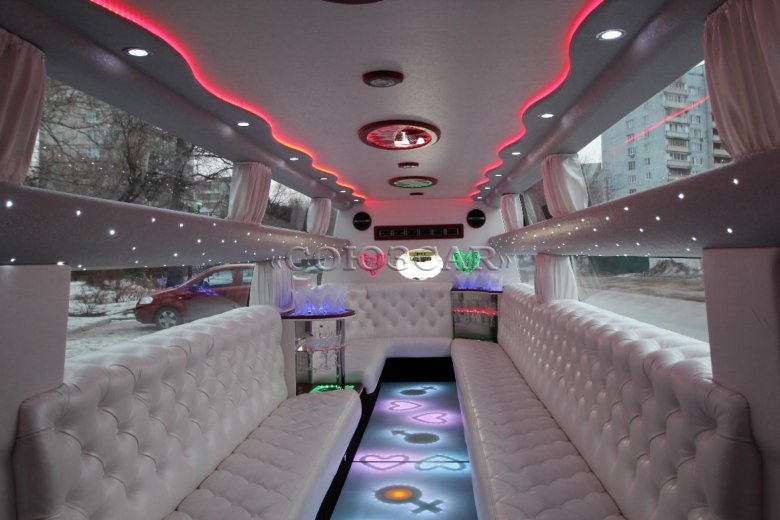Hummer h2 Limousine салон