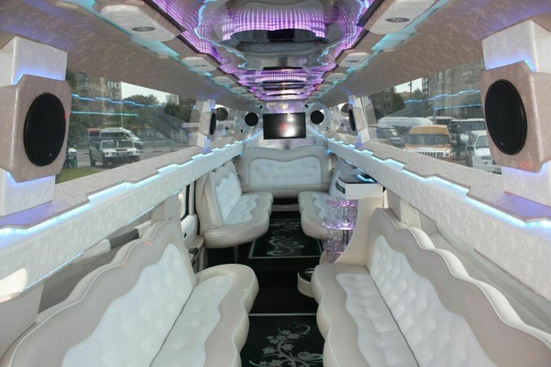 Hummer h2 Limousine салон