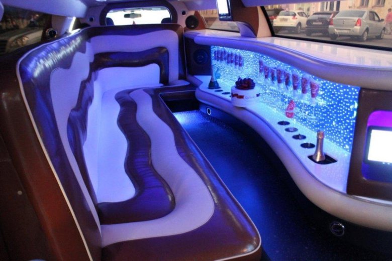 Лимузин Крайслер салон