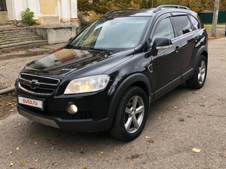Chevrolet captiva 2008 черный