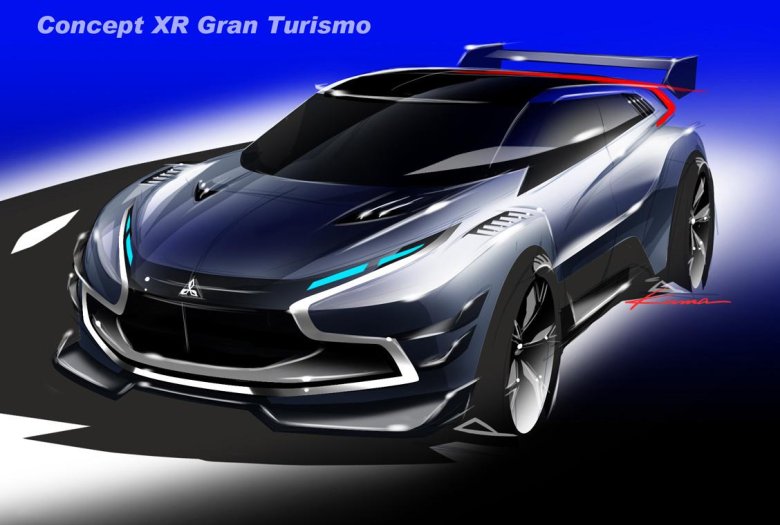 Mitsubishi Concept XR-PHEV Evolution Vision Gran Turismo