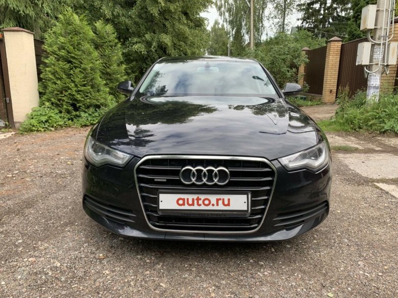 Audi a6 черная