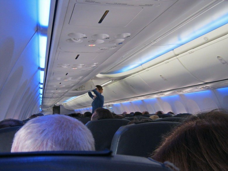 Салон самолета