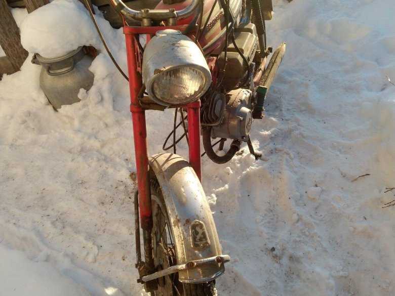 Двигатель Минск на Верховину