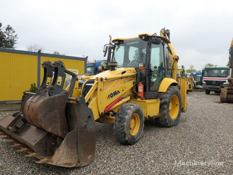 Экскаватор-погрузчик комацу wb93