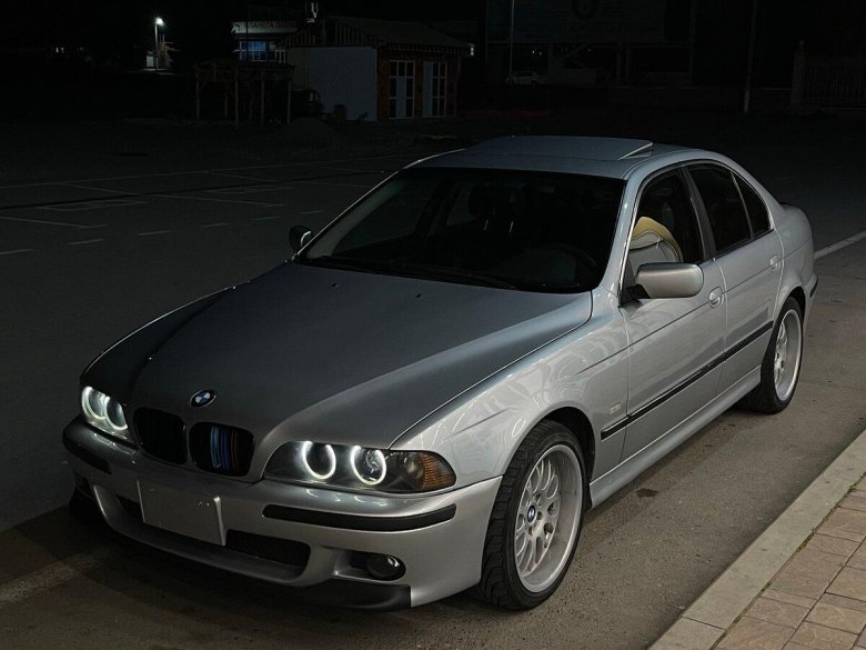 Бмв 5 е39 серебристая