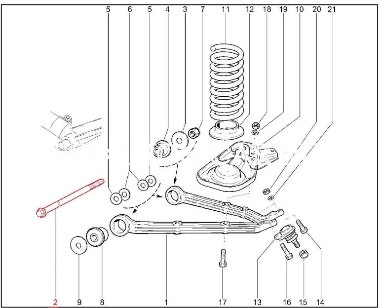 Нижний рычаг передней подвески Нива Шевроле