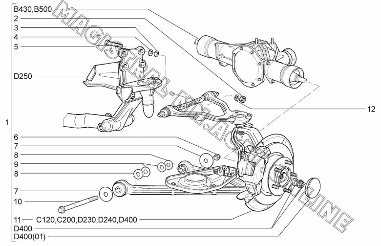 Передняя подвеска ВАЗ 2131 Нива