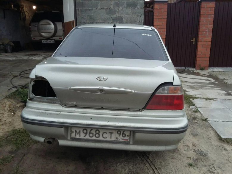 Daewoo Nexia 1 задняя часть