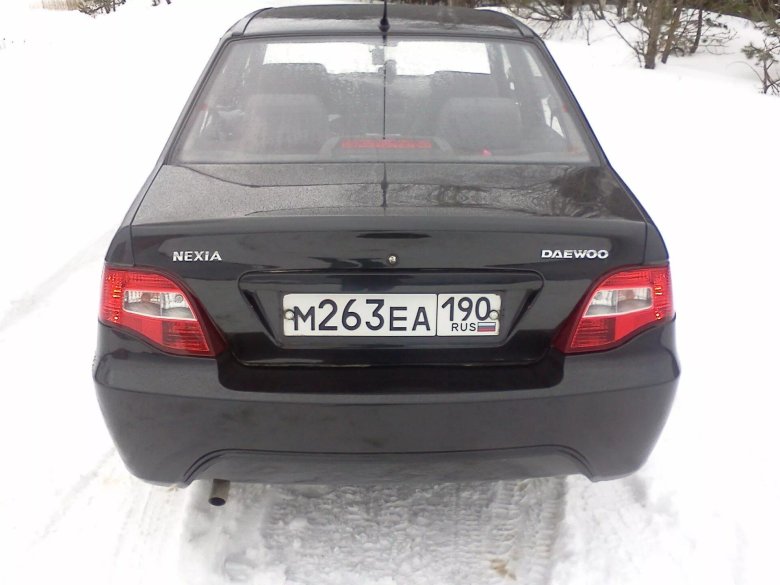 Daewoo Nexia 2010 зад