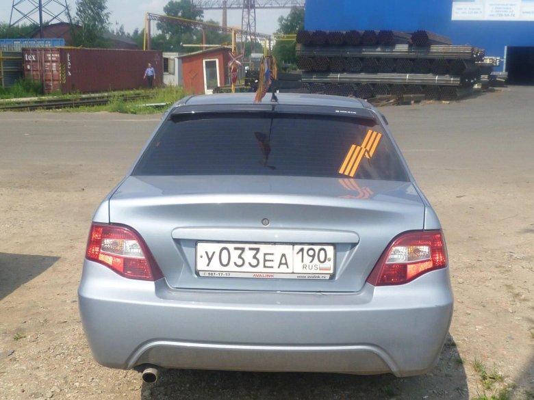 Спойлер на Дэу Нексия n150