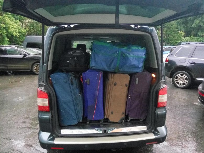 Volkswagen Multivan багажник