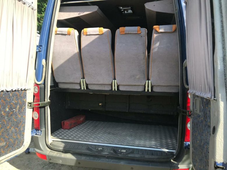 Багажные отсеки на Мерседес Спринтер