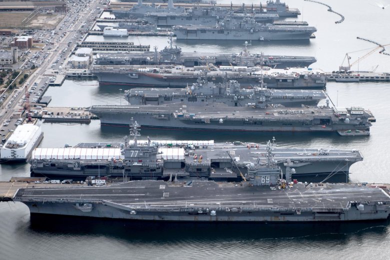 USS George h. w. Bush CVN-77