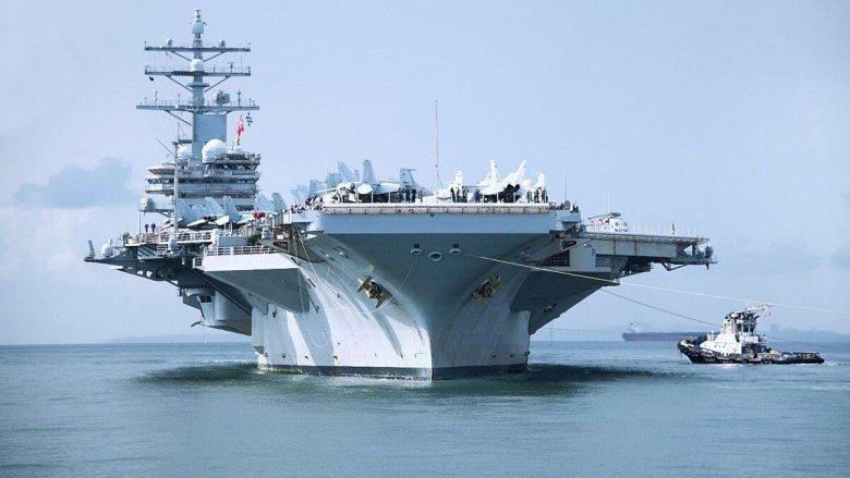 Авианосец USS Ronald Reagan