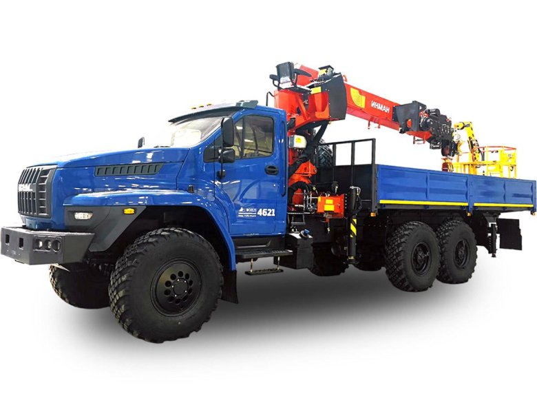 Урал некст бортовой с кму