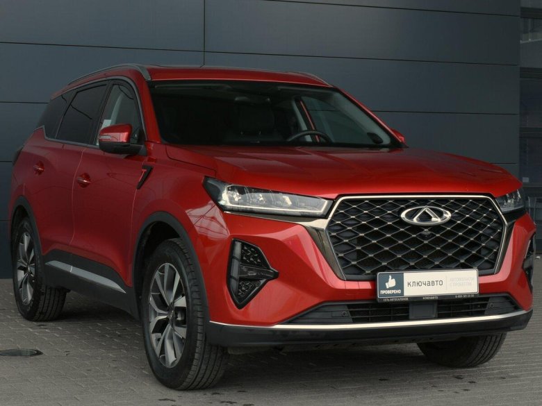 Chery tiggo 7 pro max красный