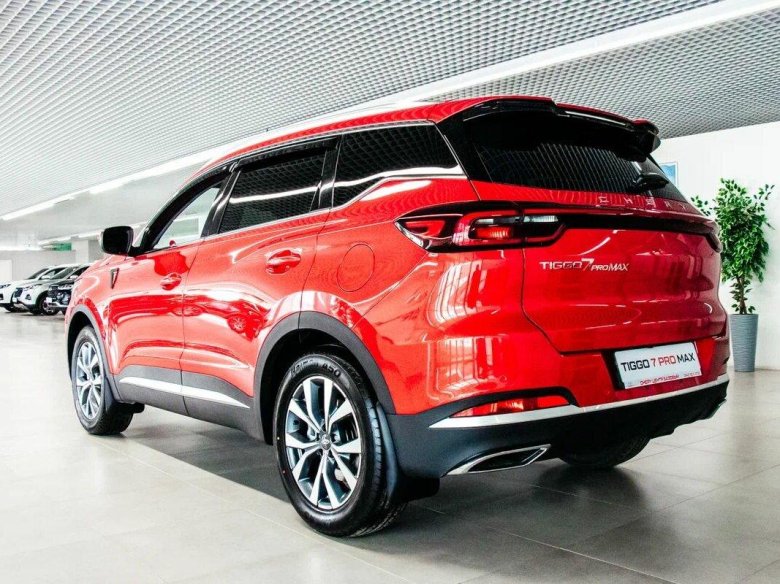 Chery tiggo 7 pro max красный