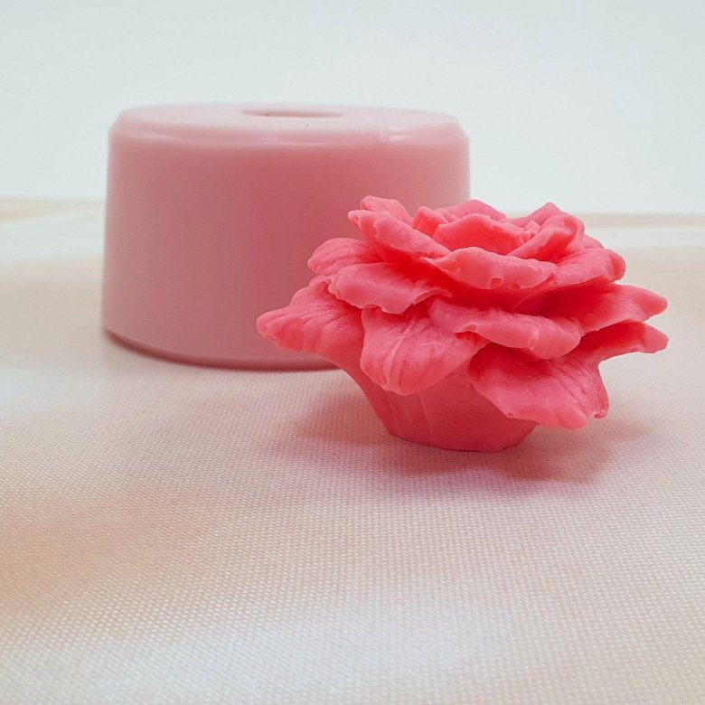 Молд «Дикая роза», 5,5*5*1,5 см