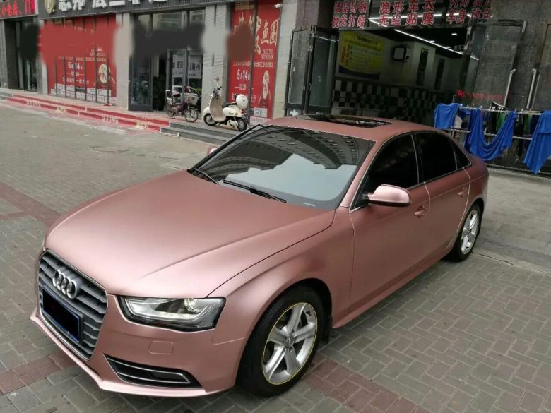 Ауди а6 розовая