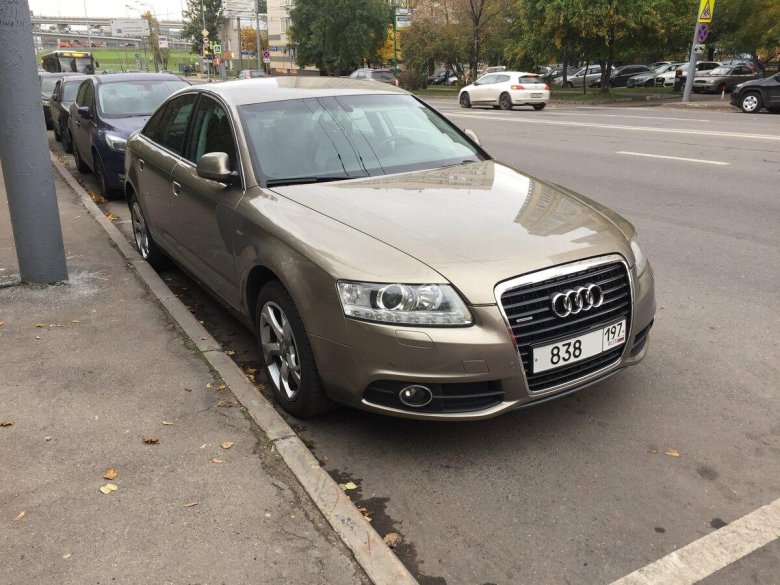 Ауди а6 бежевая