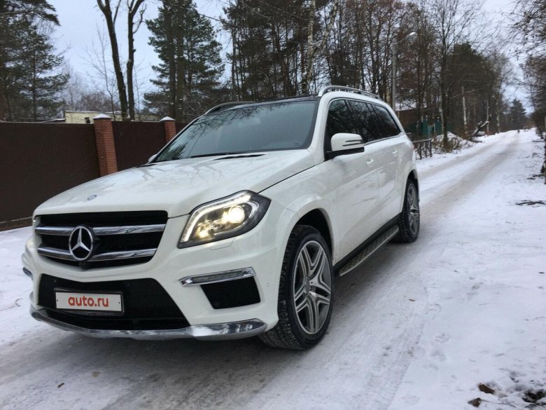 Мерседес джип белый