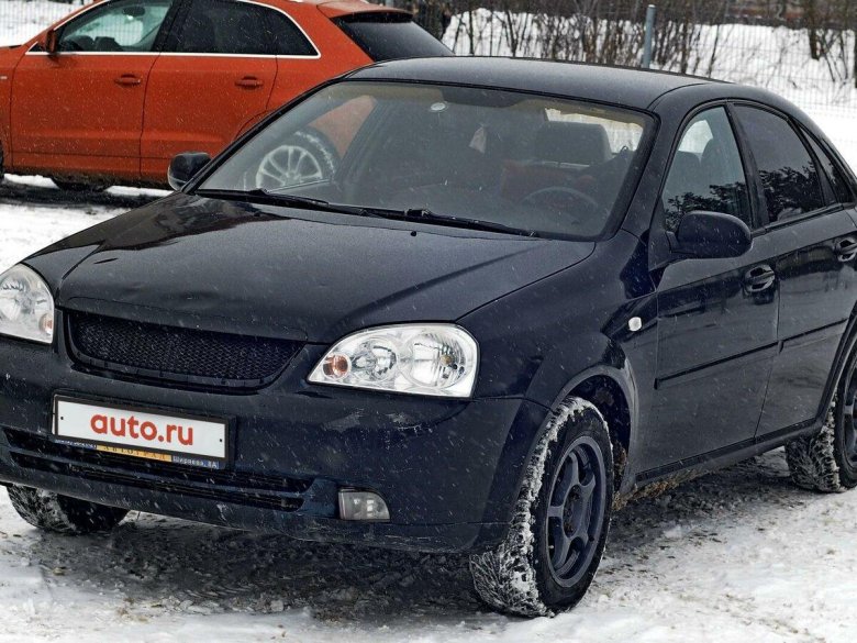 Шевроле Лачетти 2008 черный