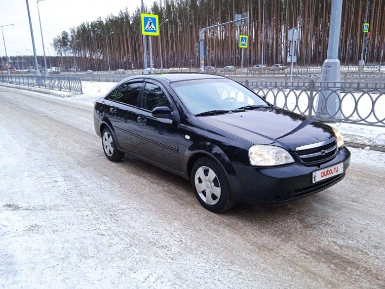 Шевроле Лачетти 2008 черный