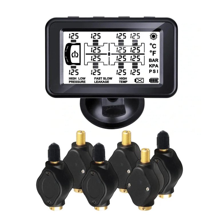 Система контроля датчики давления в шинах для грузовых автомобилей